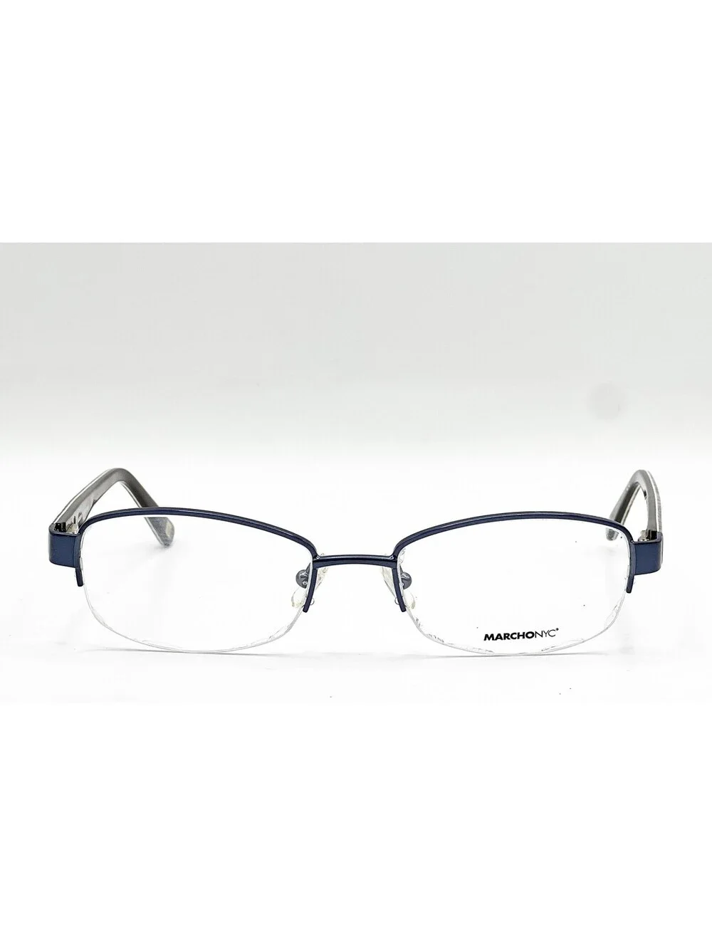 Marchon Nyc Tammany 412 Navy Authentic Eyeglasses 51-18-135